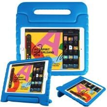 (Blue ) Kids Shockproof Heavy Duty Tough EVA Case Cover For Apple iPad 10.2 7th 8th 9th Generation