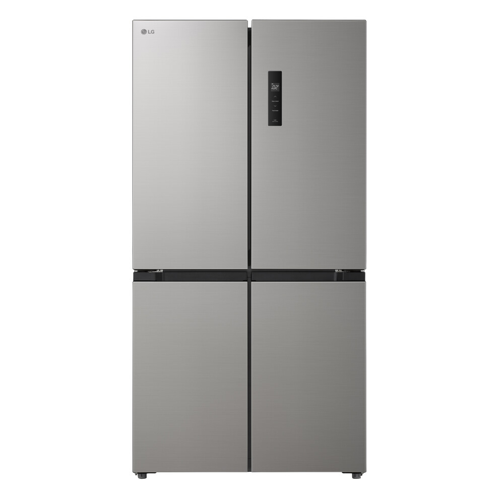 LG GMM41MSBEM side-by-side Refrigerator Freestanding 474 L E Silver