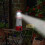 LED Solar Lighthouse Sensor Beacon Rotating Lamp Statue Garden Outdoor 8