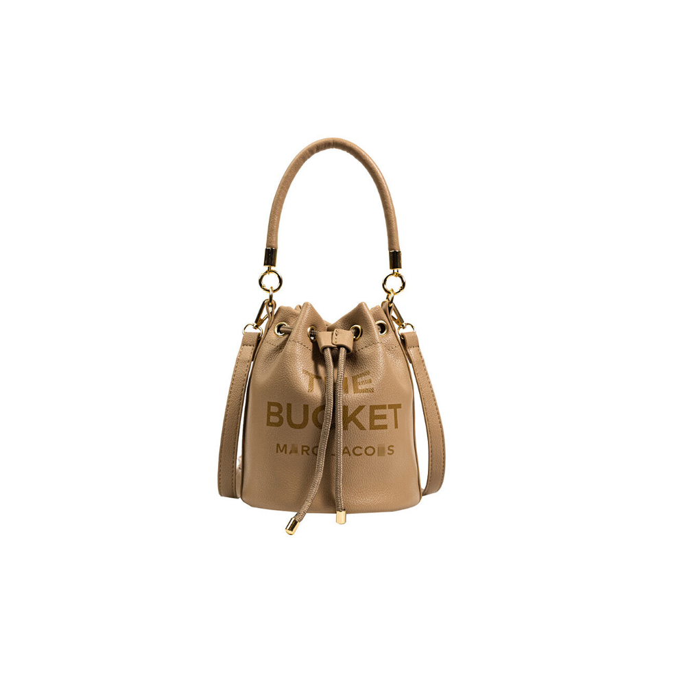 Qimorigeng (Khaki) Women's Handbags, Drawstring Bucket Bags, Shoulder Tote Bags, Pu Leather Not,Specified