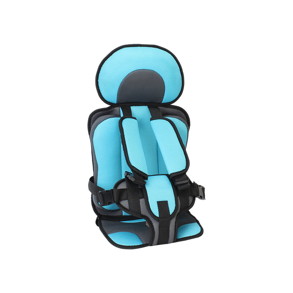 (Small, Blue) Auto Child Safety Seat Simple Car Portable Seat Belt