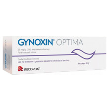 Gynoxin OPTIMA Iladian Vaginal Cream 30 g - Antifungal for Vulvovaginitis with Applicator (Women & Girls 16+)