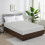 (King Fitted Sheet 30cm, Silver) 100% Cotton Fitted Sheet Fully Elasticated 30CM Bed Sheets Double King Super King 6