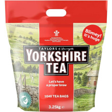 Yorkshire Theezakjes 3,25 kg (1040 theezakjes)
