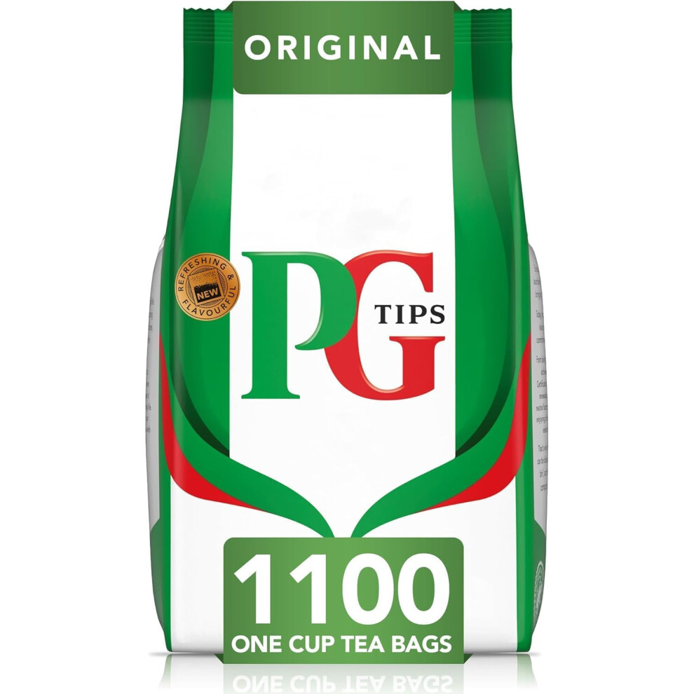 PG Tips Original Black Tea Bags Bulk One Cup Refreshing & Flavourful