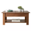 Rustic Oak Coffee Table with Lift-Up Top - Tromso Under Shelf Storage 3