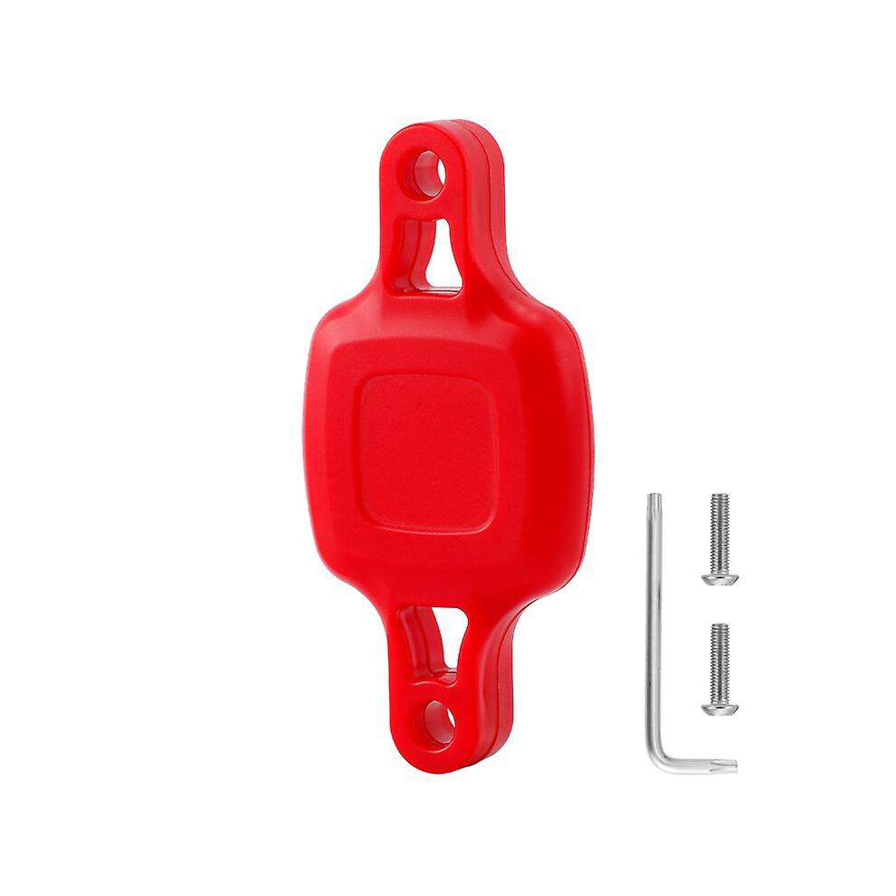(Red) Bicycle Mount Holder Protect Case For Airtag Protective Cover Bike Anti-theft Protection Locator For Apple Airtags Air Tag-image-OPC-PFPDWHJ-NEW