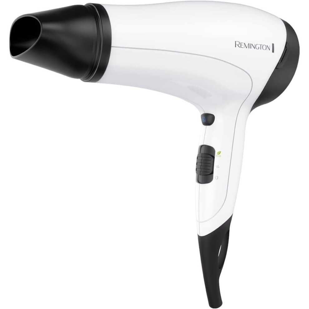 Remington Hair Dryer with 2000 W Power From Power Volume D3015 White