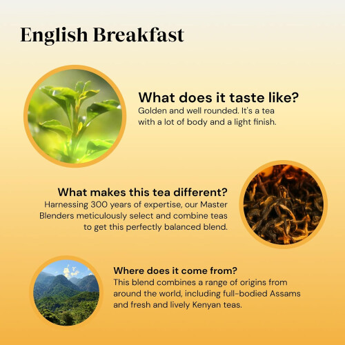 Twinings Tè Twinings English Breakfast, 4 x 80 bustine 2