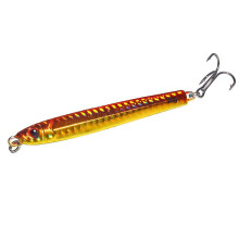 (Gold) 9cm 30g Metal Casting Lure Casting Jig Metal Slice Fishing Lures With Hooks For Fish Bait