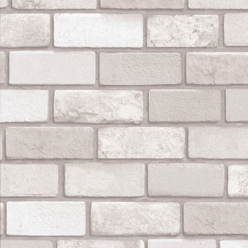 Arthouse Arthouse Diamond Brick Pattern Glitter Vinyl Faux Textured Wallpaper