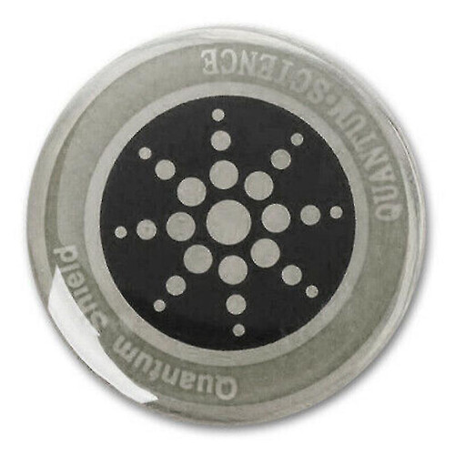 (1pcs, Silver) Quantum Shield Anti Radiation Phone Stickers Emf Protection