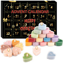 2024 Advent Calendar Candles Women Scented Ladies Gift Set