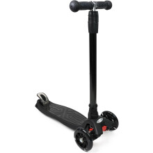 (Black) Scooter For Kids 3 Wheel Scooter For Girls & Boys