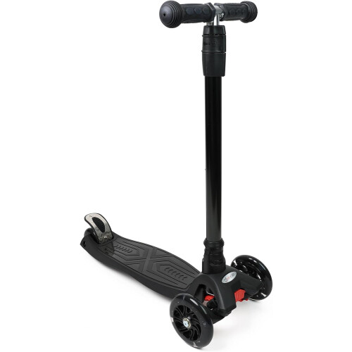 (Black) Scooter For Kids 3 Wheel Scooter For Girls & Boys