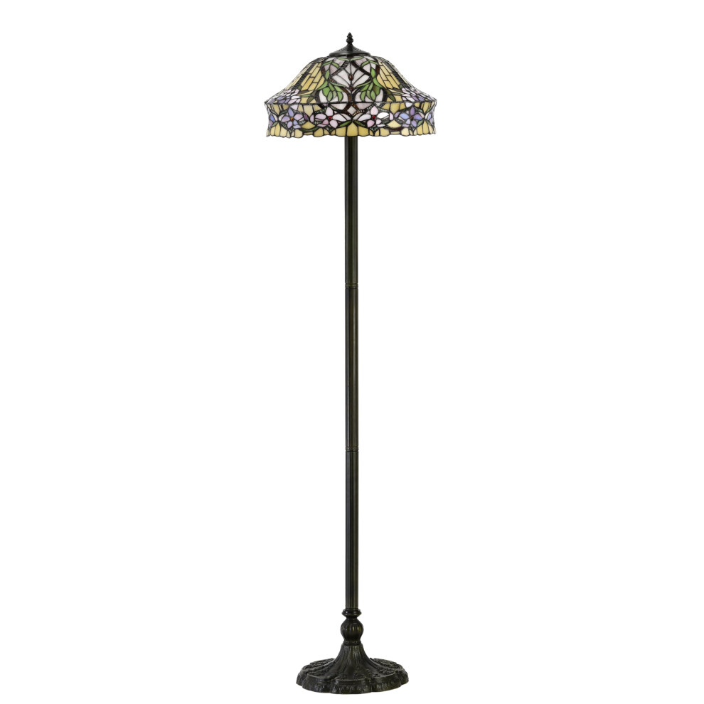 (Secret Gardens Tiffany) BELOFAY Tiffany Style Floor Lamps, Stained Glass Handmade Tiffany Lights Floor Lamps for Bedrooms, Living Room and Lounge