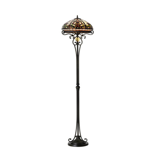 BELOFAY Handmade Tiffany Floor Lamp