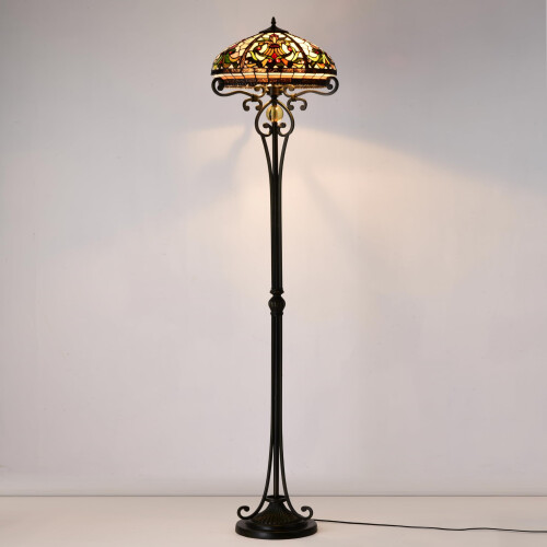 BELOFAY Handmade Tiffany Floor Lamp 2