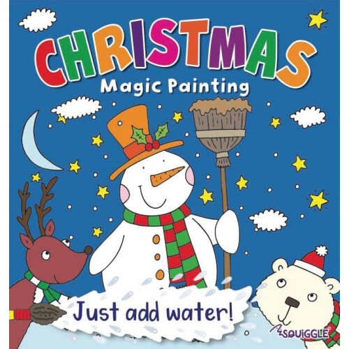 Christmas Just Add Water Magic Painting Festive Activity Book