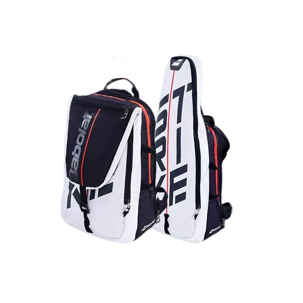 (Type F) Genuine Babolat Tennis Backpack Pure Wimbledon Co-branding Tennis Padel Squash Badminton Rackets Bag Large Capacity Raquete Bags