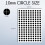 (Assorted) 10mm Coloured Sticker Round Dot Circle with 10 Color Label 150 Sticker Per Sheet 4