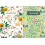 A5 Crossword 110 Puzzle Brain Teasers Floral Cover 1
