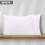 (Stripe Pillow Cover 2-Pack, White- Stripe Bed Sheet 40cm) Extra Deep Fitted Sheet 40cm Stripe Bedsheet UK 1