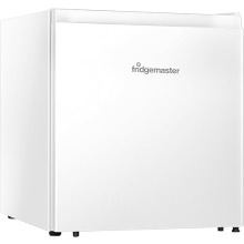 Fridgemaster MUR4545 Small Table Top 45cm Mini Fridge - 45 L - Mechanical Control with Adjustable Thermostat - Reversible Door - 39 dB Low noise