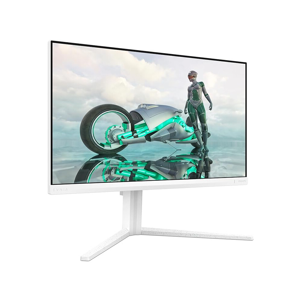 PHILIPS 24M2N3201A - 23.8 inch Full HD gaming monitor, 180 Hz, 1ms GtG, FreeSync Prem., G-Sync comp. (1920x1080, 2x HDMI, DisplayPort) white