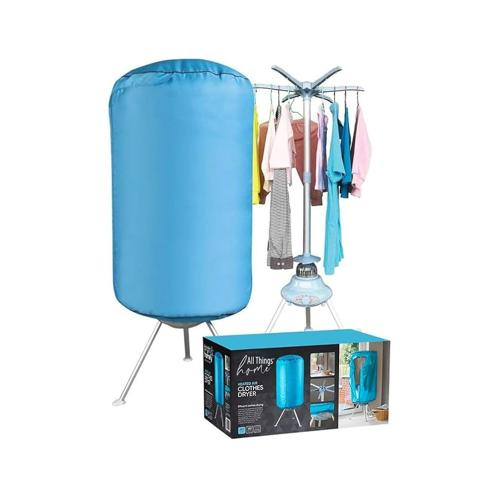 Vivo Technologies Portable Fast Drying Electric Clothes Dryer Heated Indoor Home Dorms Buddy Hot Air Airer Machine Dri Suitable For All Fabrics Dri