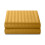(Double Bed Sheet, Yellow/Ochre- Stripe Bed Sheet 40cm) Extra Deep Fitted Sheet 40cm Stripe Bedsheet UK 4