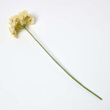 Artificial Stem of Yellow Hydrangea Flowers, 60 cm
