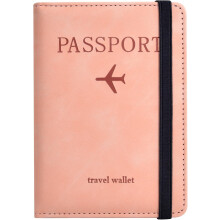 Passport Holder, Passport Cover with Credit Card Slot and Boarding Pass Slot Combo, Passport Wallet Case Book Travel Must Have