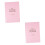 Operitacx 2pcs Wedding Book Wedding Planner Notebook Notebooks for Work Wedding Planning Organizer Binder Bridal Book Planner Notepad 2