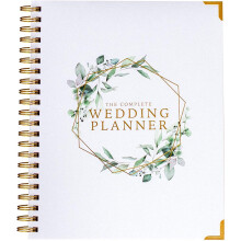 Wedding Planner for Bride - Wedding Planning Book and Organizer, Bridal Wedding Planner Book & Binder with Wedding Countdown Calendar