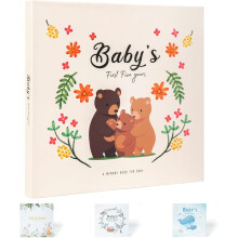 Memory Book keepsake-108 Pages First  Album Journal Calendar,Personalized Milestone Book to Record Every Event from Pregnancy to Age 5