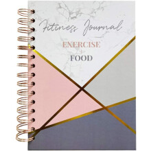1pc Agenda Book Multifunction Paper Pink Set Fitness