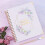 Wedding Planner Book,Wedding Binder with Checklists Budget, Hardcover with 5 Inner Folders, Wedding Notebook Engagement Gift 9