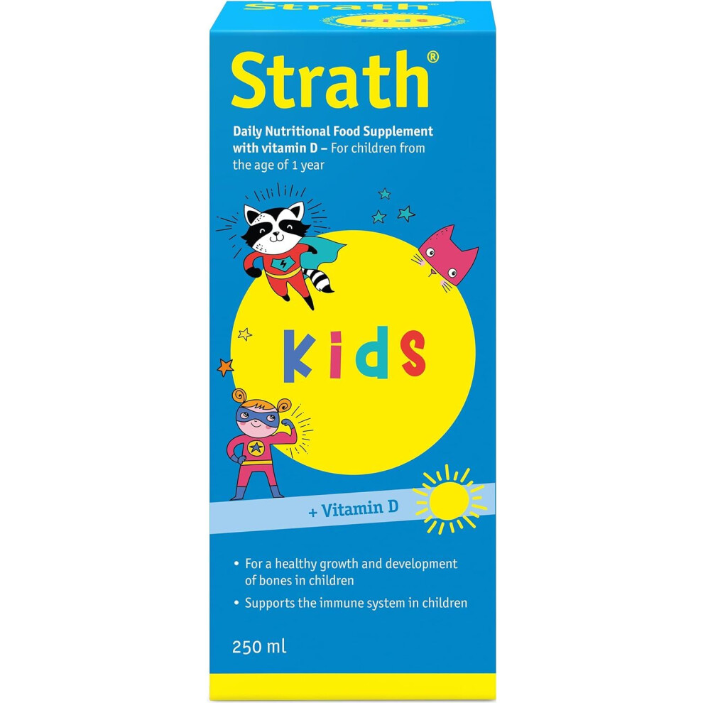 Bio-Strath Kids With 61 Nutrients & Vitamin D - 250Ml