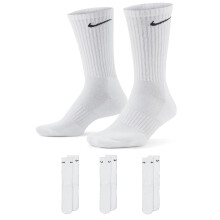 (White, M (UK 5-8)) NIKE Mens Cushion Crew Training Socks 3 Pairs