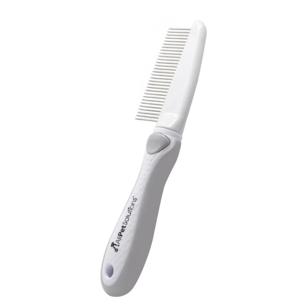 AllPetSolutions Pet Moulting Comb - Grey