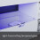 Vida Designs (White) Eclipse LED TV Unit 2 Door 1 Drawer Storage 5