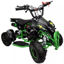 49cc Petrol Green Mini Quad Bike 2 Stroke Petrol Quad ATV Off Road