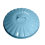 Retro Dustbin Rubbish Waste Animal Feed Bin - Duck Egg Blue Bin 45L 3