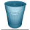 Retro Dustbin Rubbish Waste Animal Feed Bin - Duck Egg Blue Bin 45L 5