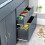 Bedmaster Lacy Grey Storage Mid Sleeper Bed 5