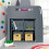 Bedmaster Lacy Grey Storage Mid Sleeper Bed 3
