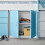 Bedmaster Lacy Blue Storage Mid Sleeper Bed 4