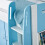 Bedmaster Lacy Blue Storage Mid Sleeper Bed 6