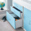 Bedmaster Lacy Blue Storage Mid Sleeper Bed 5